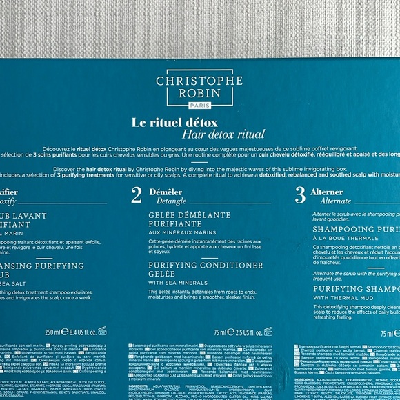 Christophe Robin Hair Detox Ritual set - Picture 10 of 12